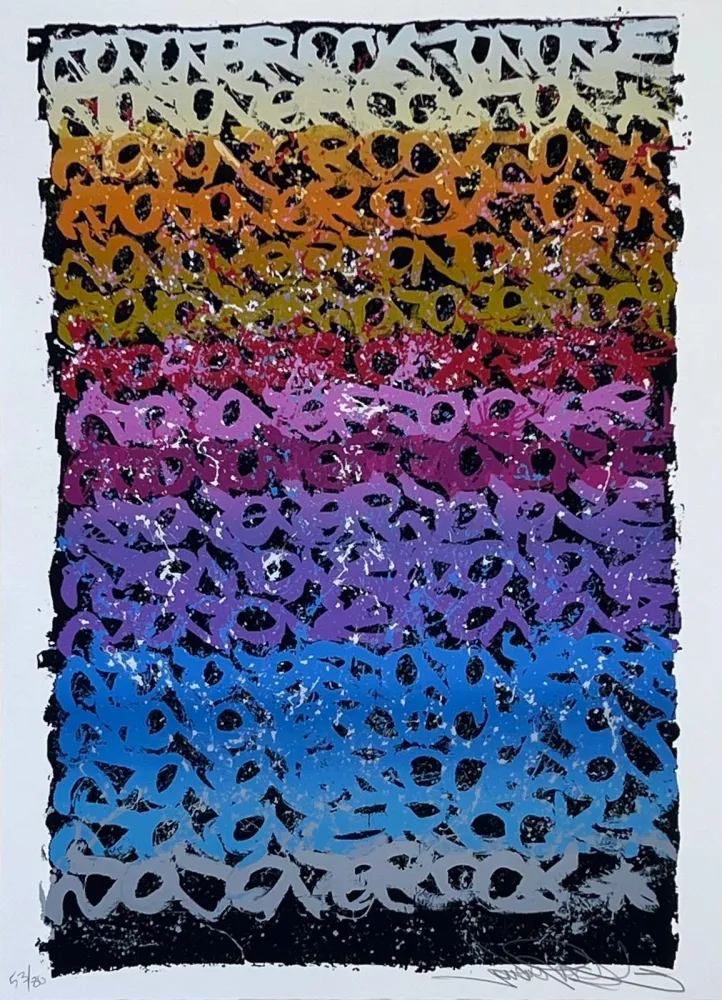 Сериграфия Jonone - Montpellier 