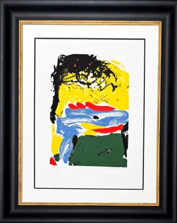 Сериграфия Jorn - Asger Jorn (1914–1973) - Color Serigraph on paper - 1970