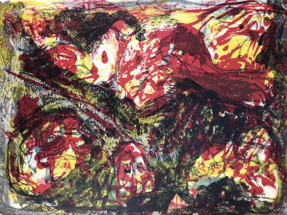 Литография Jorn - CLAIR-OBSCUR