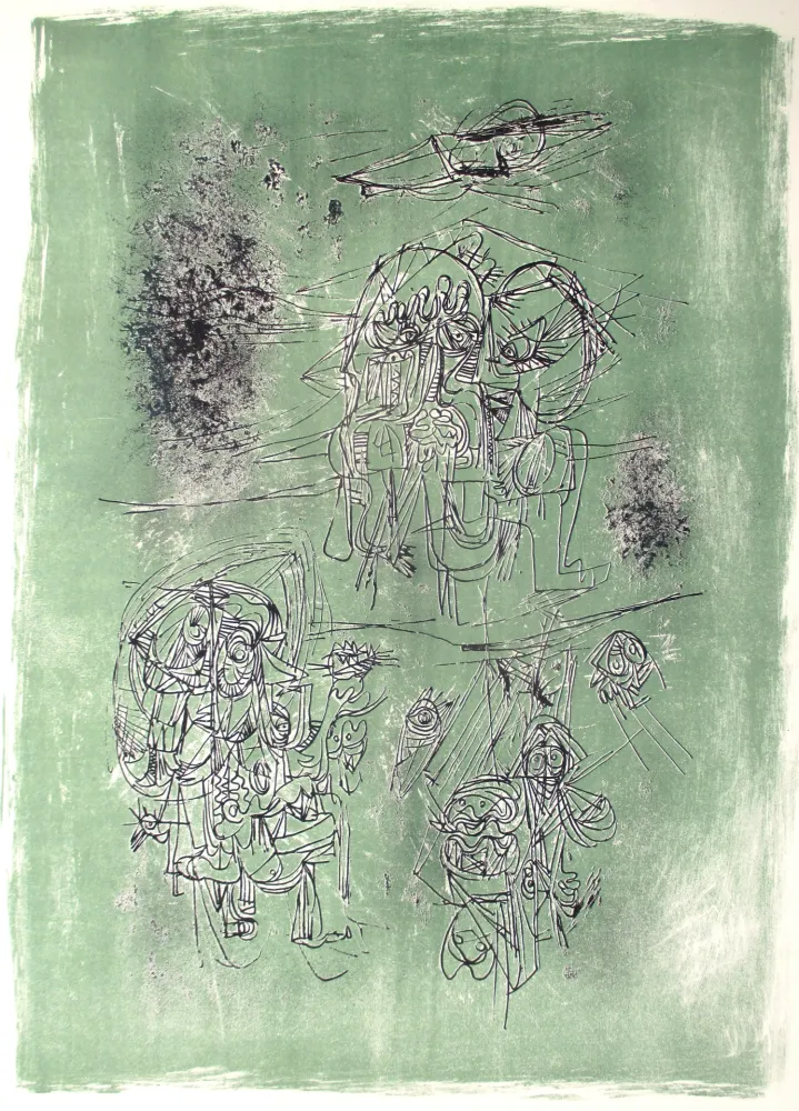 Литография Jorn - Die Ars Mappe