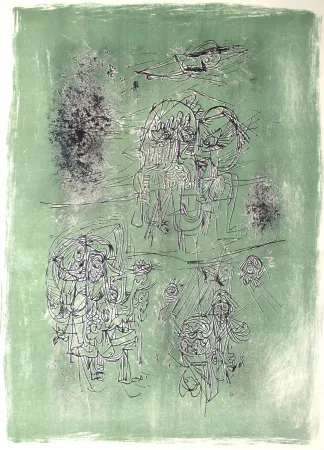 Литография Jorn - Die Ars Mappe