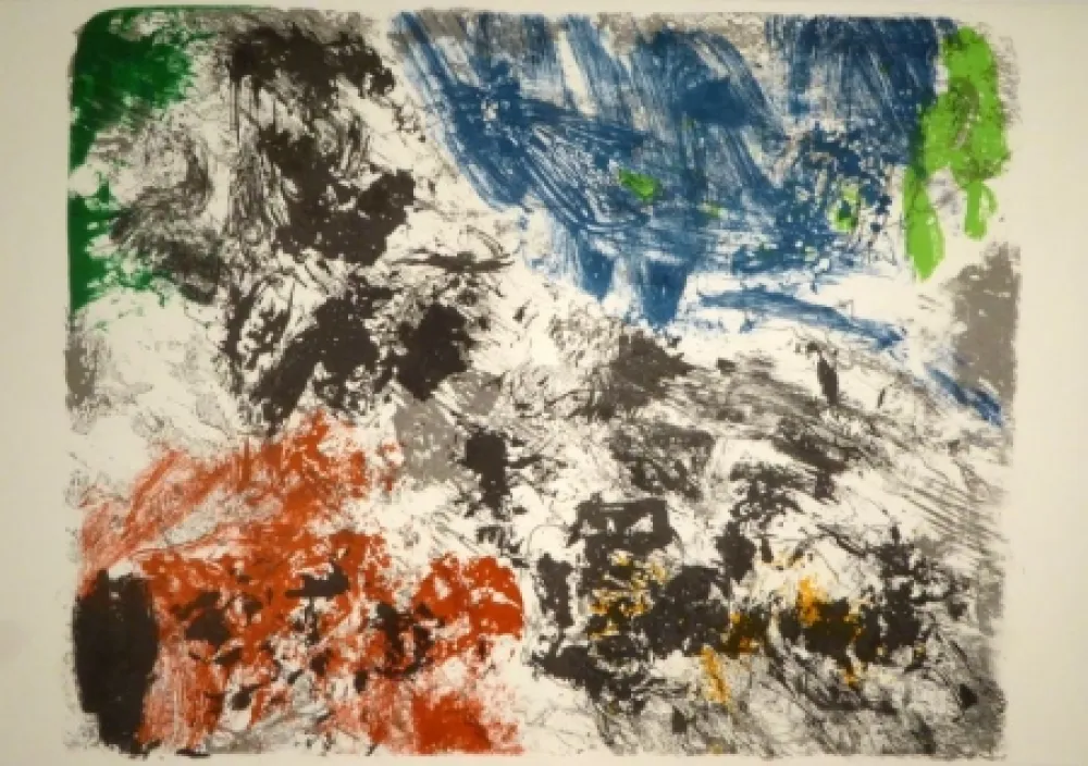 Литография Jorn - Die Geschichte vom teuren Brot / Sagan af braudinu dýra