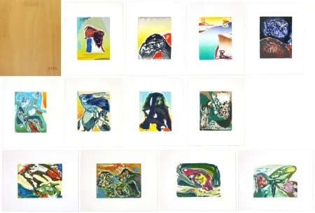 Гравюра На Дереве Jorn - Etudes et surprises