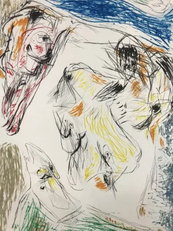 Офорт Jorn - EUCLIDE COICÉ from the series 