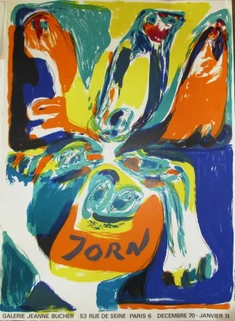 Афиша Jorn - Exposition Galerie Jeanne Bucher 70-71