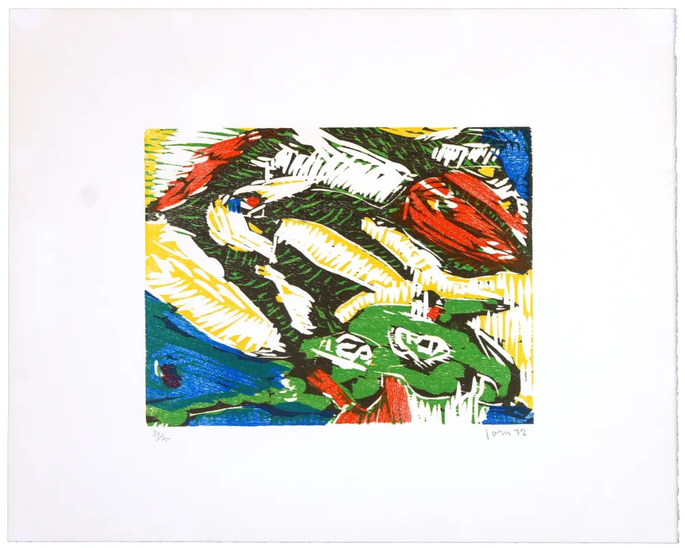 Литография Jorn - Gravitation aggravée