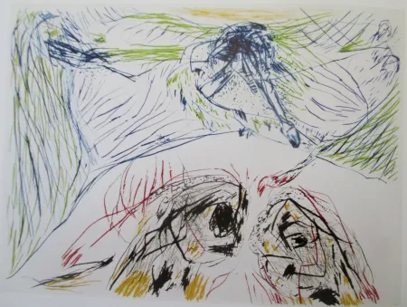 Гравюра Jorn - Hibou Sortilege