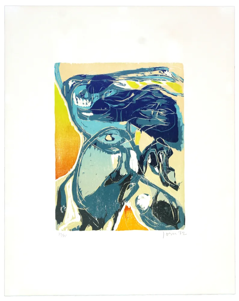 Гравюра На Дереве Jorn - Message essoristique