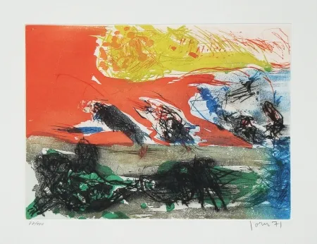 Офорт И Аквитанта Jorn - Miel de lune