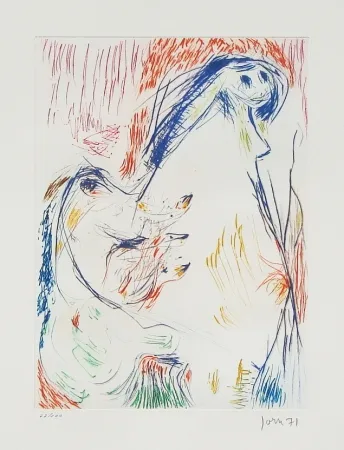 Офорт И Аквитанта Jorn - Proposition enceinte