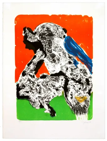 Литография Jorn - Provocation ratée