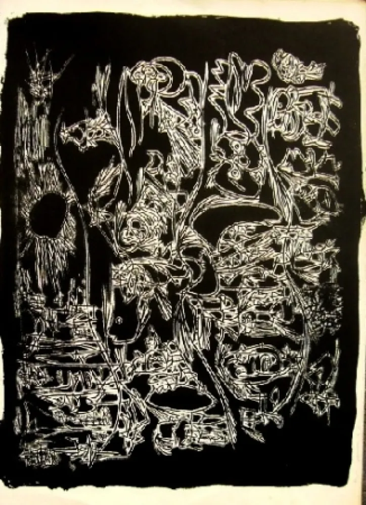 Литография Jorn - Sans titre 