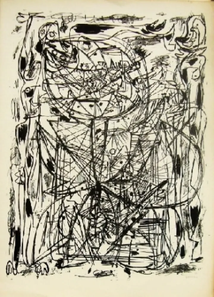 Литография Jorn - Sans titre 