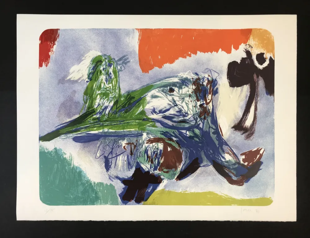 Литография Jorn - SULLA STRADA II