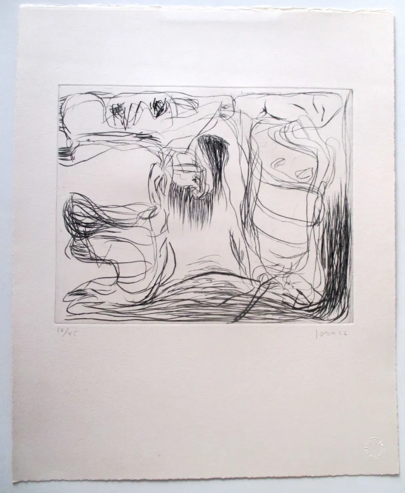 Гравюра Jorn - Tourbillon détourné