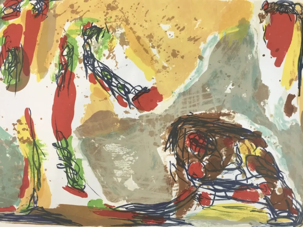 Литография Jorn - TROP TÔT