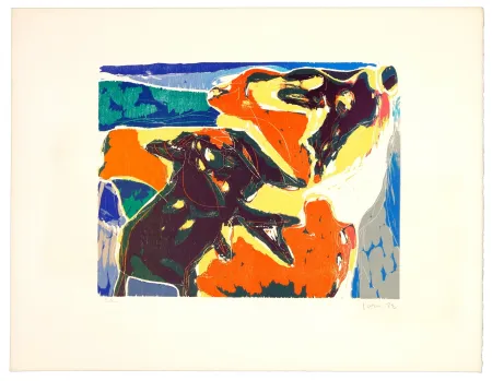 Гравюра На Дереве Jorn - Uden title