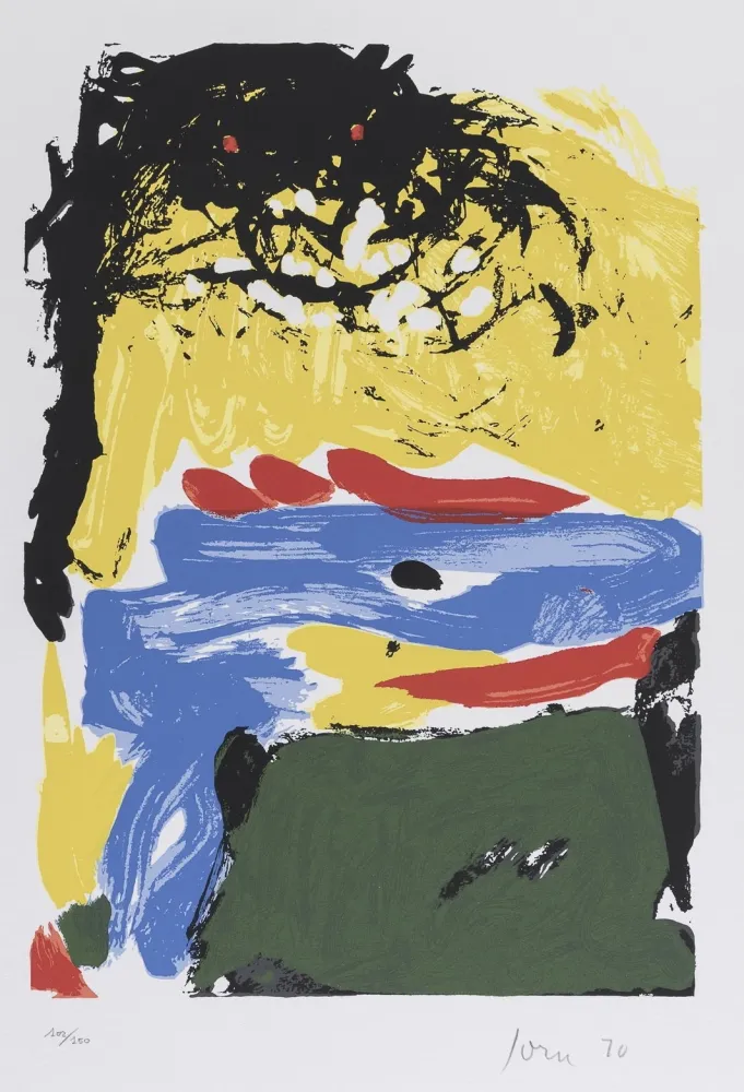 Литография Jorn - Untitled 