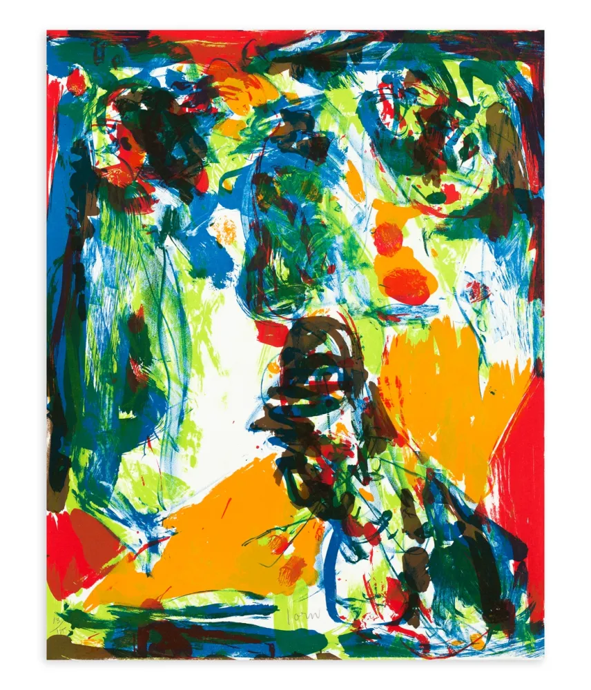 Литография Jorn - Untitled 