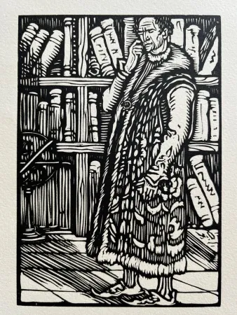 Гравюра На Дереве Jou - Le Carton aux Estampes