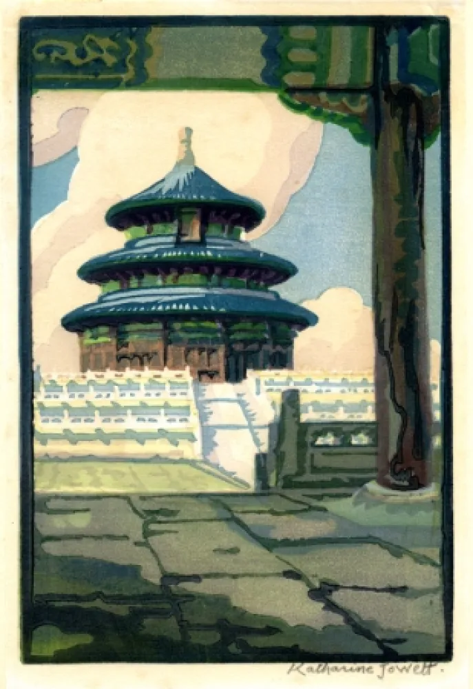 Гравюра На Дереве Jowett  - Temple of Heaven