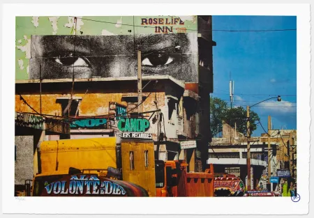 Литография Jr - Inside Out, Haiti, 2012