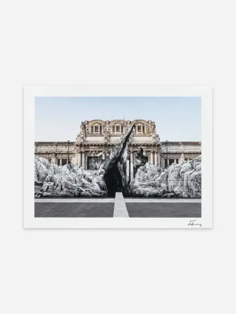 Литография Jr - La Nascita, Milano Centrale, Italie