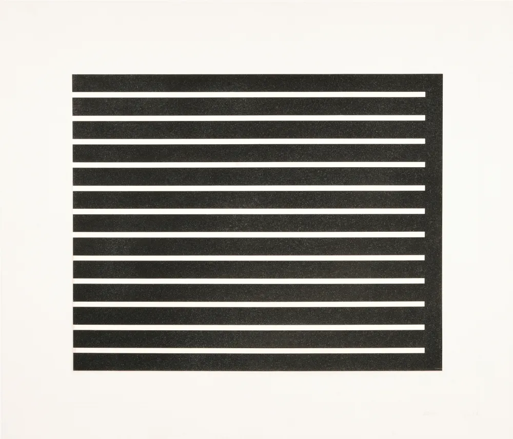 Акватинта Judd - Untitled, 1980