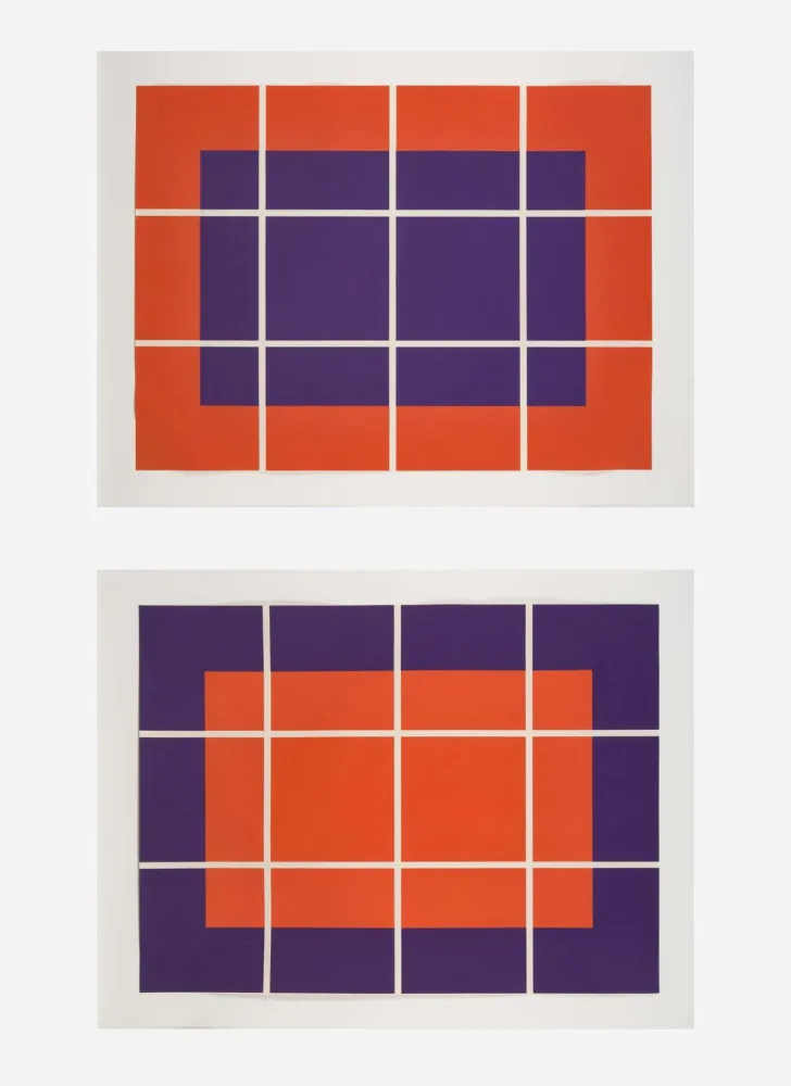 Гравюра На Дереве Judd - Untitled, two prints (Schellmann 267-268)