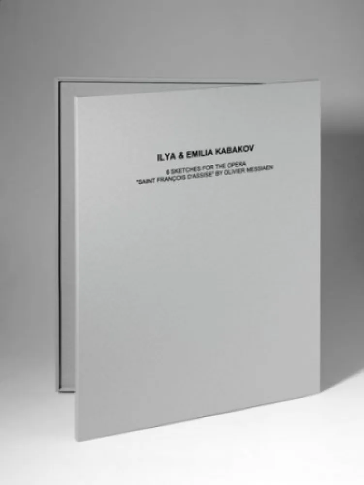 Литография Kabakov - 6 Sketches for the Opera Saint François Assise