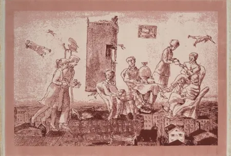 Многоэкземплярное Произведение Kabakov - The Flying #3