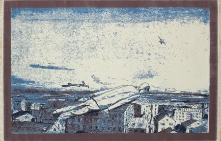 Многоэкземплярное Произведение Kabakov - The Flying #4