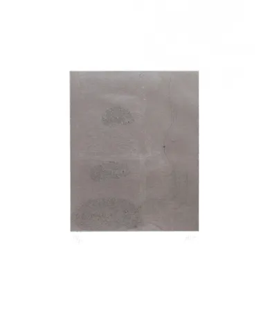 Гравюра Kaga - Four sleepers with cats and fox