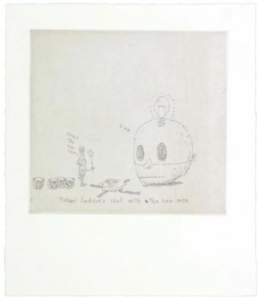 Гравюра Kaga - The new nose for Micheal Jackson's