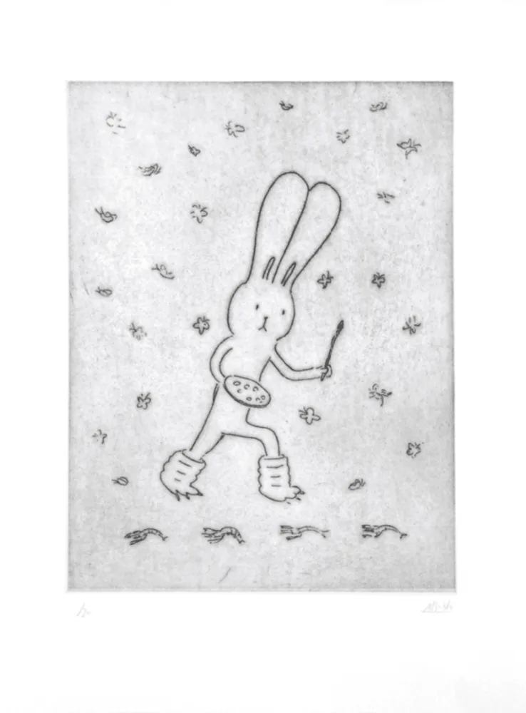 Гравюра Kaga - Usacchi 2