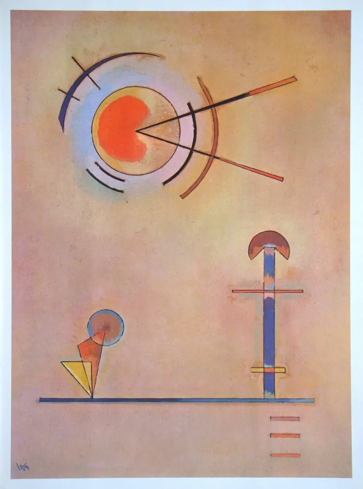 Гашение Kandinsky (After) - Composition abstrait