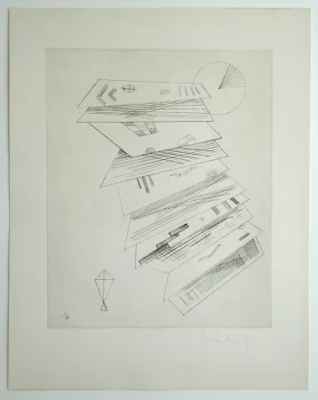 Гравюра Kandinsky - Cahiers d'Art