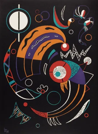 Литография Kandinsky - Comètes