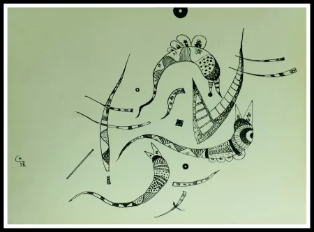 Литография Kandinsky - COMPOSITION 