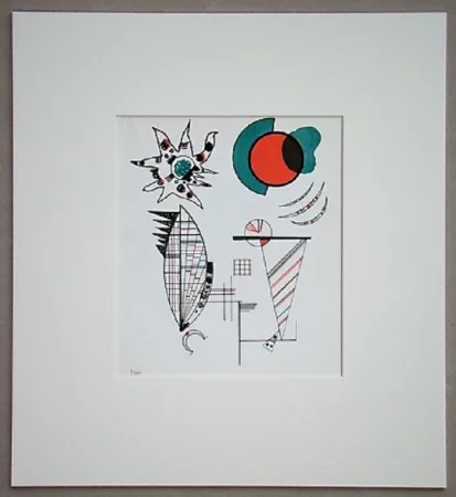 Литография Kandinsky - Composition, 1934