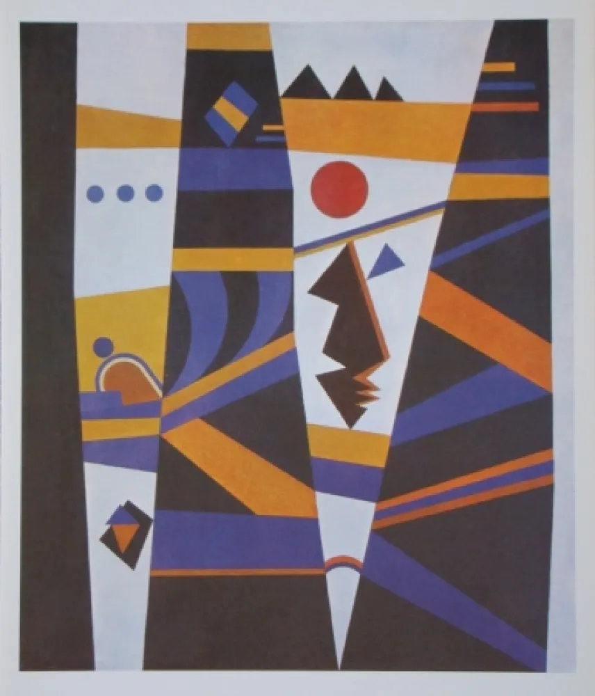 Гашение Kandinsky - Composition, période Bauhaus de Dessau 1927-1933
