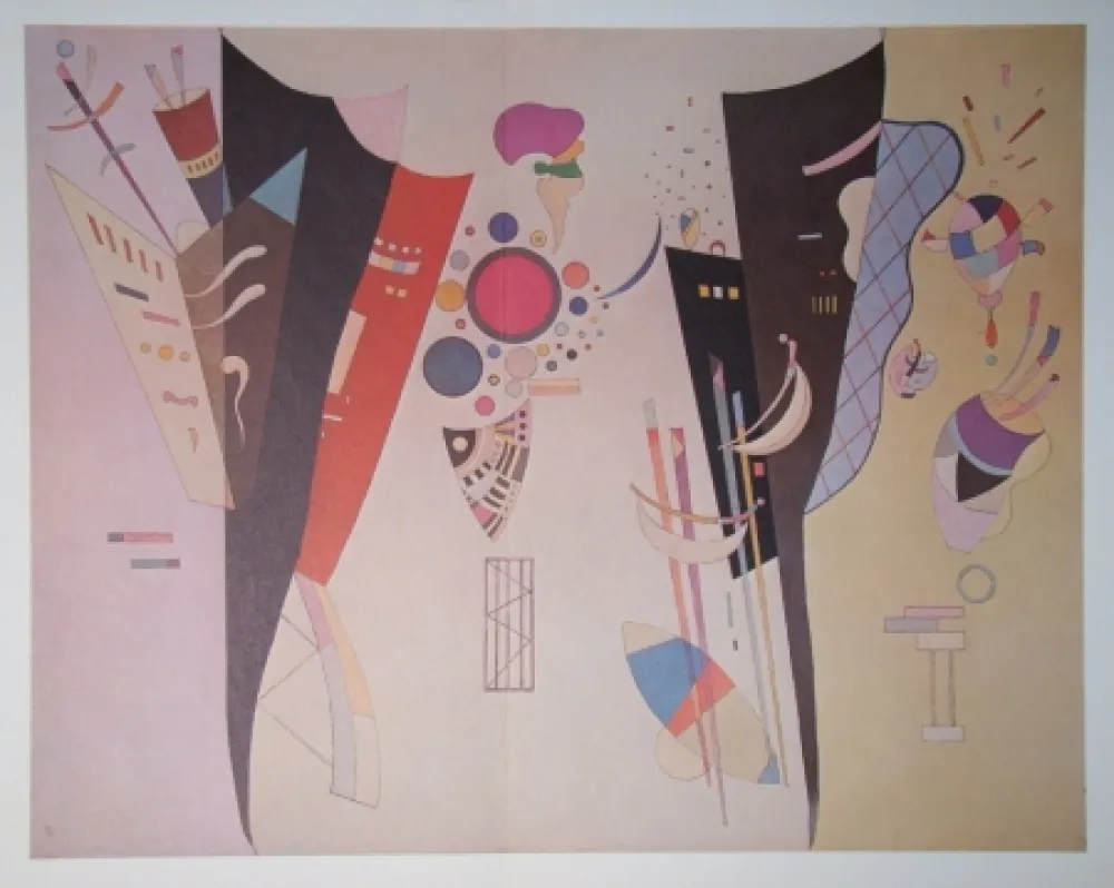 Литография Kandinsky - Composition, période parisienne 1934-1944