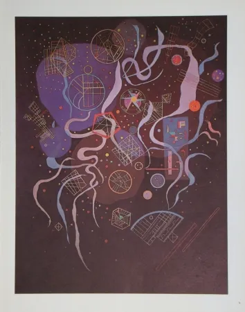 Литография Kandinsky - Composition, période parisienne 1934-1944