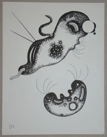 Литография Kandinsky - Dessin à la plume, 1933