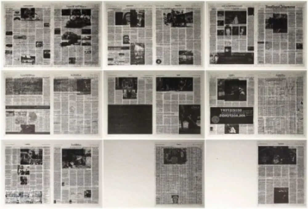 Литография Kassay - Frankfurter Allgemeine