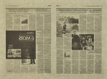 Литография Kassay - Untitled 2/7 (Le Monde)