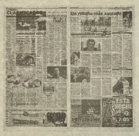 Литография Kassay - Untitled 2/8 (La Opinión)