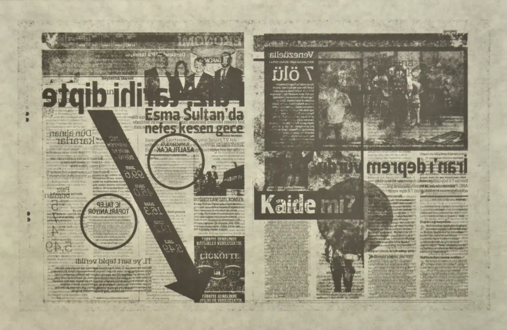 Литография Kassay - Untitled 6/10 (Radikal)