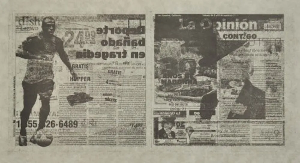 Литография Kassay - Untitled 6/8 (La Opinión)