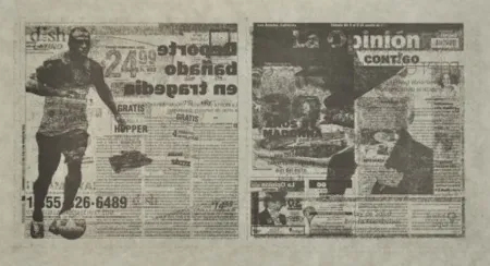 Литография Kassay - Untitled 6/8 (La Opinión)